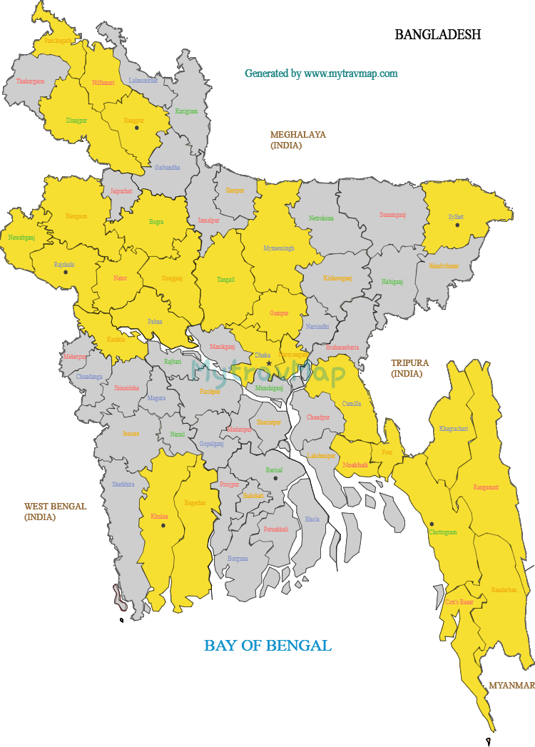 Sajjad Emon has visited 43.75 % of Bangladesh. To check yours visit ...